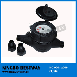 Ningbo Bestway Volumetric Plastic Dry Type Water Meter Price (BW-410)