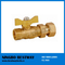 Water Meter Compression Forged Brass Ball Valve