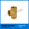 Female and Male Thread with Three Way Brass Fitting (BW-653)