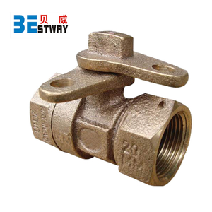 China Bronze Locking Ball Valve Fast Supplier (BW-L12)