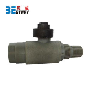 Plastic lockable ball valve -FF
