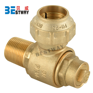 Bronze Ferrule Valve with compression connection